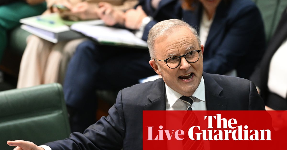 Australia politics live: Albanese hints at deal on gambling and says ‘absolutely false’ that sports betting is country’s major gambling addiction