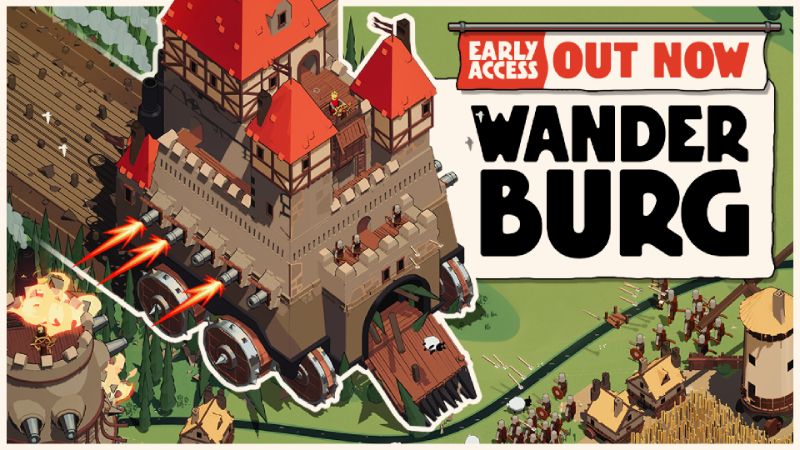 Wanderburg is OUT NOW! 🏰🐑